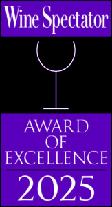 Wine Spectator Award of Excellence 2025 logo